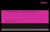 Preisliste 2011/2012 Preisliste_2012.pdf · Schneidwerk Wilo-Drain MTC 418 Wilo-Drain MTS 425 Abwasser-Tauchmotorpumpen Wilo-Drain TC 40 431 ... Wilo-DrainLift WS 40-50 505 Wilo-DrainLift