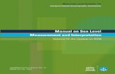 Manual on sea level measurement and interpretation, v. IV ...unesdoc.unesco.org/images/0014/001477/147773e.pdf · The designations employed and the presentation of the material in