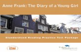 Anne Frank: The Diary of a Young Girl - Talent Development · PDF file · 2017-12-04Anne Frank: The Diary of a ... and reading comprehension questions, ... Reproducible Breakdown