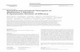 Nonpharmacological Therapies in Alzheimer’s … Dement Geriatr Cogn Disord 2010;30:161–178 Olazarán et al. multicomponent interventions for the PWD, behavioral in-terventions,
