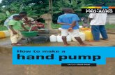 How to make a hand pump - CTA Publishingpublications.cta.int/media/publications/downloads/1722...How to make a hand pump 2 Contributors The Pro-Agro Collection is a joint publication