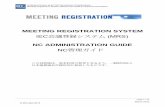 MEETING REGISTRATION SYSTEM ELECTROTECHNICAL COMMISSION Meeting Registration System (MRS) User Guide for National Committees Page 2 / 31 March 2012 1 ...