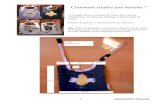 Comment coudre une bavette - isastuce.free.frisastuce.free.fr/blog/bavette.pdf · Comment coudre une bavette ? 1) Couper deux morceaux de tissus aux mêmes dimensions. Un dans de