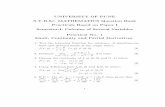 UNIVERSITY OF PUNE S.Y.B.Sc. MATHEMATICS … SY BSc... · UNIVERSITY OF PUNE S.Y.B.Sc. MATHEMATICS Question Bank Practicals Based on Paper I Semester-I: Calculus of Several Variables
