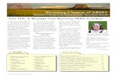 Prez Talk: A Message from Wyoming ARMA Presidentarmawyoming.org/2016-2017/05-2017_News.pdf · writer and editor for The Ho-lyoke Enterprise, ... Page 3 Wyoming Chapter Education Wyoming