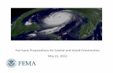 Hurricane Preparedness for Coastal and Inland · PDF file · 2013-07-26Hurricane Preparedness for Coastal and Inland Communities ... Hurricane Preparedness for Coastal Communities