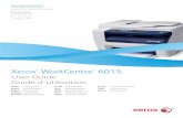 Xerox WorkCentre 6015 - Product Support and Drivers – …download.support.xerox.com/.../any-os/cs/user_guide_cs.pdfObsah 6 Barevné tiskárny Multifuction WorkCentre 6015 Uživatelská