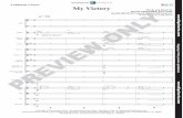 Conductor’s Score Key: C My Victory · PDF fileConductor’s Score My Victory - Page 5 of 20 Key: C &? & & & & & &??