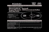 Combination Smoke and Carbon Monoxide Alarm Advanced Ion Fire ... Thank you for purchasing the Kidde Combination Smoke and Carbon Monoxide Alarm model KN ... and be accompanied by