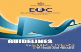 GUIDELINES FOR EMPLOYERS IN TRINIDAD AND TOBAGO · PDF file · 2017-08-15guidelines for employers in trinidad and tobago. guidelines for employers in trinidad and tobago ... 9 and