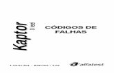 Kaptor FALHAS Diesel CDIGOS DE   Cdigos de Falhas Kaptor SUMRIO 1.0 - MERCEDES BENZ 5 1.01 - FALHAS ADM 5 1.02 - FALHAS PLD / MR