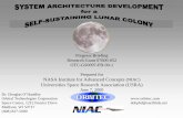 Dr. Douglas O’Handley ORBITEC - USRA. Douglas O’Handley ... Space Center, 1212 Fourier Drive dohphd@earthlink.net Madison, WI ... production of required products for the colony