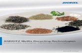 ANDRITZ MeWa Recycling-Technologien · PDF fileElektro- und Elektronikschrott Kühlgeräte ... Motorblöcke, Katalysatoren) V e gt unri r inee Metallabscheiderfraktionen Spraydosen