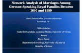 Network Analysis of Marriages Among German …snijders/siena/Presentation_Schroeter...Network Analysis of Marriages Among German-Speaking Royal Families Between 1600 and 1899 QMSS2