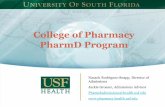 College of Pharmacy PharmD Program · PDF file• Letters of recommendation sent to PhramCAS; ... Casio - FX-260 Solar ... quality improvement and informatics