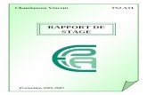 RAPPORT DE STAGE - rapstatiales.free.frrapstatiales.free.fr/rapports/Chaudanson.pdf · 1 PRESENTATION DE L’ENTREPRISE ... AUTOCAD 2005 . Etudes Préparations Alésiennes 55, Av.