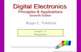 Roger L. Tokheim -  · PDF fileRoger L. Tokheim ©2008 The McGraw ... • Overview of Memory • Random Access Memory (RAM) ... •MRAM (magnetoresistive RAM)-Nonvolatile RAM-In