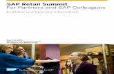 SAP Retail Summit For Partners and SAP Colleagues · PDF file2 Welcome Dear Retail Partners, It is our pleasure to invite you to the SAP Retail Summit for partners and SAP colleagues,