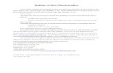 Notices of Non-Discrimination - HavenHealth · PDF fileNotices of Non-Discrimination . ... kapansanan o kasarian. ... • Nagbibigay ng mga libreng serbisyo sa wika sa mga taong hindi