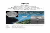 Methodology for Estimating Tidal Current Energy Resources ... · PDF fileMethodology for Estimating Tidal Current Energy Resources and Power Production by Tidal In-Stream Energy ...