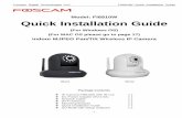 Quick Installation Guide - Foscam - Wireless IP Camerasfoscam.us/downloads/FI8910W Quick Installation Guide.pdfFoscam Digital Technologies LLC FI8910W Quick Installation Guide - 4