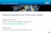 Banking Integration and Technology Update - · PDF fileBanking Integration and Technology Update ... Decentralised Model Centralised Treasury Shared ... Through a combination of establishing