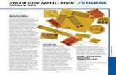 Strain Gage Installation Technical Data - OMEGA … Strain GaGe dimenSionS The active grid length, in the case of foil gages, is the net grid length without the tabs, and includes