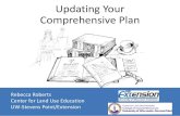 Updating Your Comprehensive Plan - University of What geographic area will you cover? Will this be a multi-jurisdictional effort? – Who is going to use the plan, and how? How does