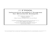 FTOOL - PUC-Rio · PDF fileShear force diagram ... Axial force influence line