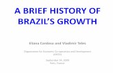 A brief history of Brazil’s growth - OECD.org - OECD BRIEF HISTORY OF BRAZIL’S GROWTH Eliana Cardoso and Vladimir Teles Organization for Economic Co‐operation and Development