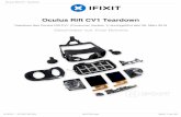 Oculus Rift CV1 Teardown - ifixit-guide … 1 — Oculus Rift CV1 Teardown Wir haben bereits das DK1 und das DK2 auseinandergebaut und sind nun gespannt was das CV1 …