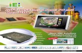 IOVU RISC-based Panel PC and Open HMI - · PDF fileHigh performance, ultra low power, lower cost, ... The IOVU series is a world leading Open HMI design to provide both open architectures