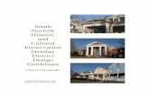 South Norfolk Historic and Cultural · PDF fileNorfolk Historic and Cultural Preservation Overlay District Design Guidelines City of Chesapeake Adopted by Chesapeake City Council,