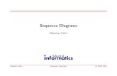 Sequence Diagrams - School of Informatics as system sequence diagrams) 3 ... interaction shown in the sequence diagram Massimo Felici Sequence Diagrams ... Other ways in UML 2.0 of