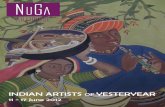 INDIAN ARTISTS OF YESTERYEAR - NuGa Arthouse - · PDF fileWe are an art consultancy ... Indian artists, primarily from Gujarat, who have ... produced in India by well‐respected Indian