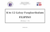 FILIPINO - bsucdo.weebly.combsucdo.weebly.com/uploads/5/6/3/3/56337873/curriculum_guide... · K to 12 Filipino Gabay Pangkurikulum Disyembre 2013 Pahina 3 ng 141 Deskripsyon ng Batayang