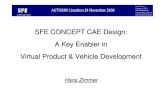 SFE CONCEPT CAE Design: A Key Enabler in Virtual … Key Enabler in Virtual Product & Vehicle Development ... Hans Zimmer President & CEO SFE ... A Key Enabler in Virtual Product &