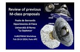 COrE PRISM - IN2P3 Events Directory (Indico) · PDF fileCoRE/PRISM Workshop Feb 10‐14 2014, Paris APC ... – L2, Soyuz, satellite mass 1800 kg – Payload 750kg, ... • High gain