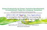 APO COE GP Models Eco Agriculture To strengthen bio · PDF file · 2014-12-18To strengthen bio-input for increasing the productivity of ecological agriculture ... Tomato Fusarium