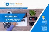 PROPOSAL PENAWARAN -   · PDF fileProfessional Graphic & Web Design - Bandung   PROPOSAL PENAWARAN Web Design SEO Branding Graphic Design Web