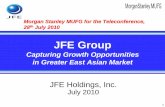Morgan Stanley MUFG for the Teleconference, 28th July · PDF file · 2011-06-14Morgan Stanley MUFG for the Teleconference, ... JSW Steel, India’s major ... Promote cooperation in