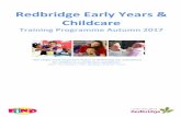 Redbridge Early Years & Childcare - Open Objects · PDF file · 2017-06-30Redbridge Early Years & Childcare ... Recruitment, Selection and Interview Skills ... less than 10 persons
