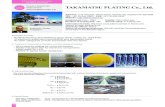 TAKAMATSU PLATING Co., Ltd. - 環日本海経済交流 ...  International trade: We have conducted business in Korea and Taiwan through trading firms. Overseas offices: None