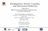 Burning Rate, Kinetic Coupling, and Mechanism Reductioncombust/MURI/papers/Ju_presentation.pdf · Burning Rate, Kinetic Coupling, and Mechanism Reduction. ... There are three different
