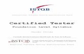 International Software Testing Qualifications Boardbstqb.org.br/uploads/syllabus/syllabus_ctfl_2011br.pdf · International Software Testing Qualifications Board Certified Tester Foundation