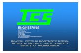 ENGINEERING - tecnocadservice.it presentazione.pdf · Unigraphics, AutoCAD, Office, PDMS, PDS, Caesar II, Impiantistica Principali Attività: ... --equipments, equipments, pompepompe,