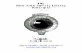 The New York Society Library Presents · PDF file · 2017-09-10CREATE TEXT ... • New York based company (35 East 21st Street) • 17 ... 3. Confirm that you're human (enter the