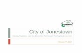City of Balmorhea - Jonestown98C21F63-2E84-4B40-8ABA... · City of Jonestown February 7th, 2017 Housing, Population, Land Use & Economic Development Planning Study | 2017-2027