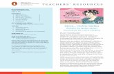 TEACHERS’ RESOURCES - Penguin · PDF file · 2016-08-12Australia teachers’ resources and great books for ... and myself as reference for the drawings. ... I learnt a lot about