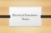 Electrical Functions - Notesmsdewolflcchs.weebly.com/.../electrical_functions_fullnotes2.pptx.pdfElectrical Functions - Notes. ... •A transistor is made up of three parts: 1. The
